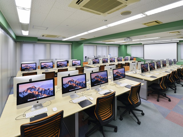 大阪情報ＩＴクリエイター専門学校の施設・設備